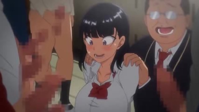 Hypnosis Sex Guidance 6 - Ugly bastard counselor fucks anime schoolgirl while students watch