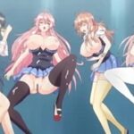 Hypnosis Class 1 - Anime schoolgirls lose their minds and start masturbating in classroom