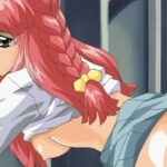 Blackmailed 3 - Busty hentai schoolgirls get doggy fucked in the bathroom