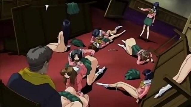 Shusaku Replay 4 - Perverted bastard gangbangs schoolgirls with love potion