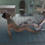 Fallout 4 Petite 3d nurse in stockings fucked on the desk