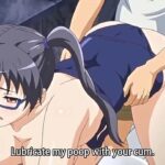 Eroge! Make Sexy Games 5 - Constipated hentai girl needs her butthole lubricated