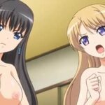Eroge! Make Sexy Games 4 - Hentai blonde and brunette masturbate to get fucked first