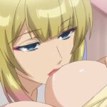Pervy female teacher gets cute anime girl nude and pussy licks in dressing room