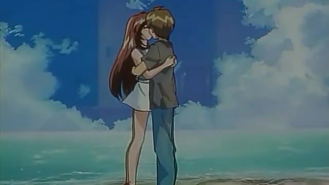 Redhead teen with a hairy pussy gets her virginity taken by anime boyfriend