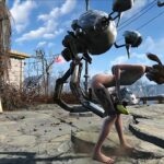 Fallout 4 - Petite teen girl fucks Mr Handy Robot