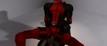 Gay Deadpool gets fucked by variety of heroes - compilation