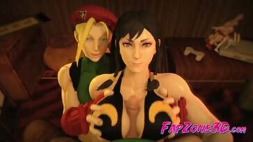 3D Nude Street Fighter Characters Music Video Fuck Compilation 2020