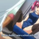 Petite anime schoolgirl uses her foot to make a guy climax - compilatin