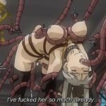 Evil king sprouts tentacles and fucks hot hentai princess