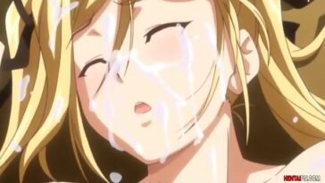 Hot slutty anime girls giving uncensored Hentai Facials - Compilation
