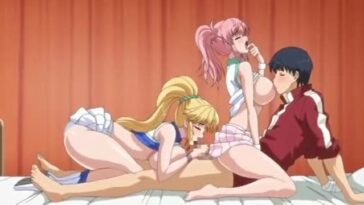 Sportswear Complex 1 - Busty hentai schoolgirls seduce the coach