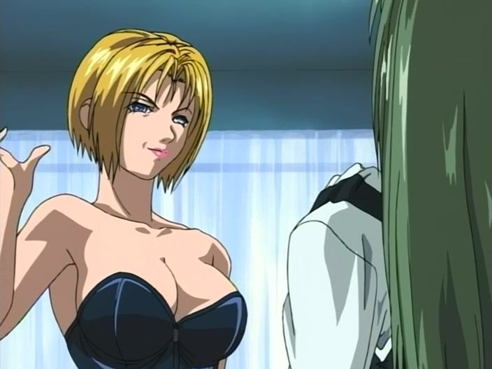 Alluring anime blonde gives the guy an unforgettable ride