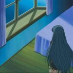 Blue-haired cartoon girl penetrated hard in the library