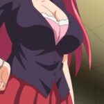 Redhead maid gives the guy a nice hentai tittyfuck