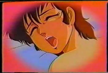 Sleepy anime girl gives herself the tremendous pleasure