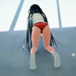 Teen cutie and her well-hung friend - 3D porn video