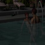 Kinky couple in their 3D underwater adventures