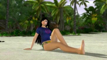 Tropical adventure of the hottest babe - 3D video
