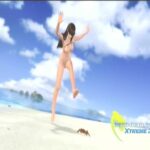 Beachside adventures of the volleyball girls - 3D video