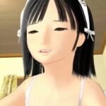 3D Japanese maid experiences the rough penetration