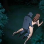 Hard hentai penetration in the middle of the forest