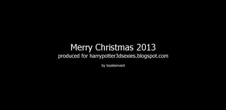Hermione rides the dick for Christmas! - 3D porn
