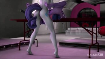 Hung ponies banging each other like maniacs - 3D porn