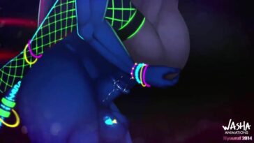 Crazy party spiced up with colorful shemale sex - 3D porn