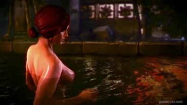 Triss Merigold rides the dick of her clone - 3D porn