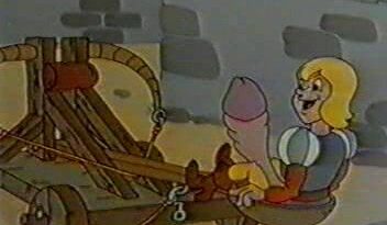 Crazy cartoon prince and his pussy-drilling quest