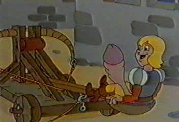Crazy cartoon prince and his pussy-drilling quest