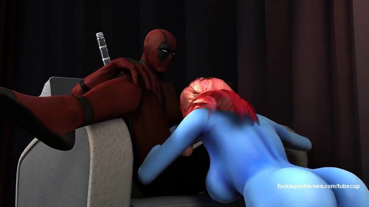 3D Deadpool brings a great pleasure to the hot Mistique