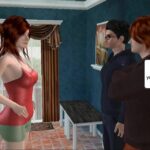 Ginevra Weasley sucks Harry Potter's cock - 3D porn