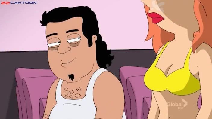 Gangsters giving their dicks to Lois Griffin - toon porn