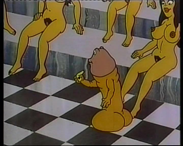 Weird cartoon porn video from a bygone era. enjoy it, maybe