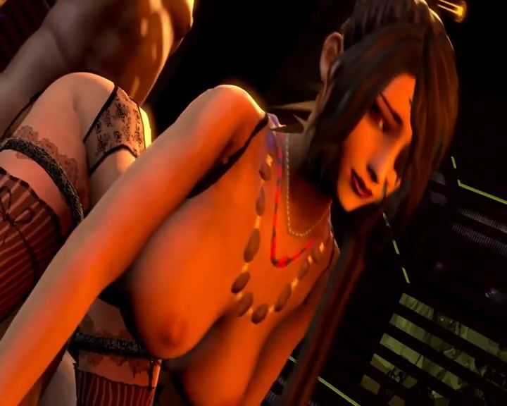 Lulu (Final Fantasy X) fucks everything with a pulse in this toon video