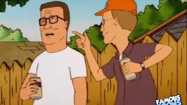 King of the Hill cartoon porn featuring a cheating blonde slut