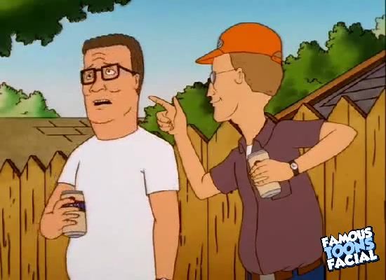 King of the Hill cartoon porn featuring a cheating blonde slut