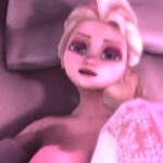 Elsa from Frozen gets fucked by a futa in POV, cartoon XXX