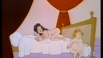 Bizarre cartoon porn from the bygone era, enjoy watching it