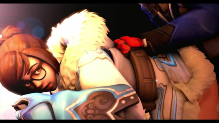 Chubby Overwatch nerd getting her juicy pussy fucked hard