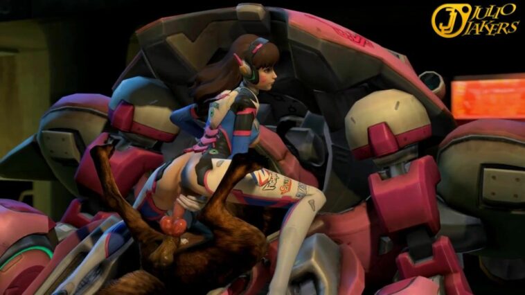 D.Va, Widowmaker, and Tracer all get fucked in a hot 3D video