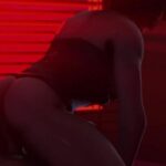 Stylish cock-riding video with moody lighting and hot action