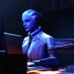 Mass Effect themed toon porn video with Liara