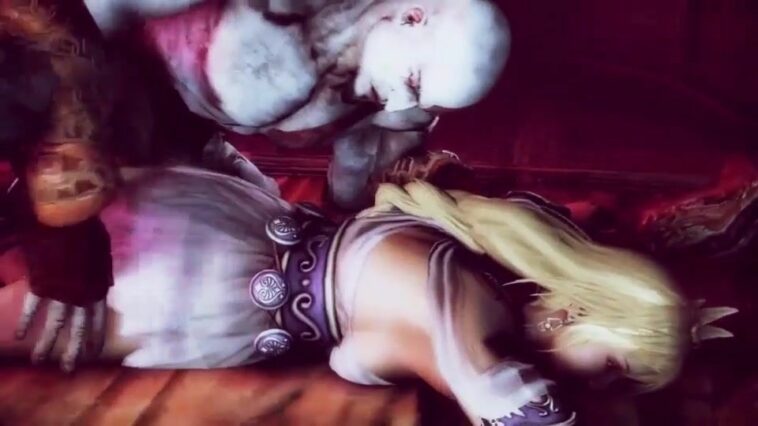 Kratos decides to fuck some busty blonde into complete submission