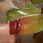 Alien dick connection in 3D with two hot coeds