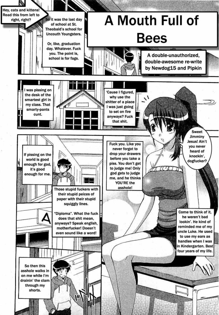 A Mouth Full of Bees by "Kojirou" - Read hentai Manga online for free at Cartoon Porn