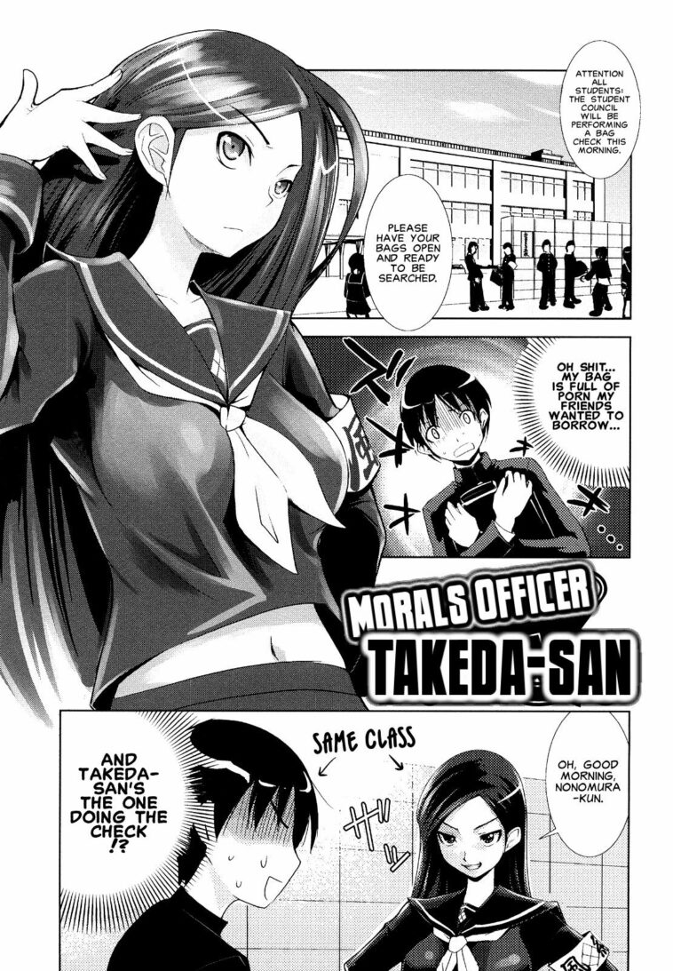 Morals Officer Takeda-san Ch. 1-3 by "Moritaka Takashi" - Read hentai Manga online for free at Cartoon Porn
