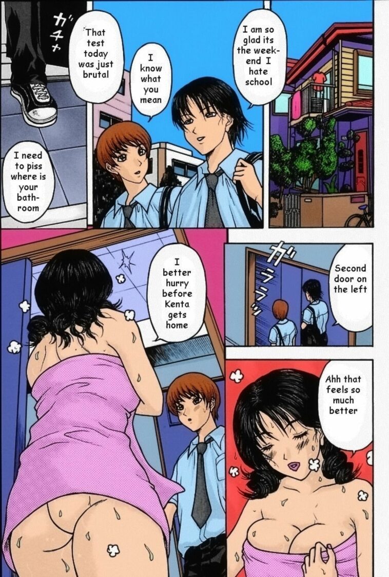 Best Friend's Mom - Colorized by "Amano Hidemi" - Read hentai Manga online for free at Cartoon Porn